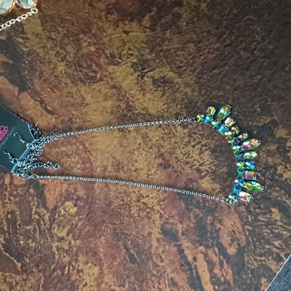 Necklace and earrings